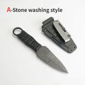 New Pocket knife Outdoor small straight knife,utility knife +K sheath, high hardness survival knife, camping EDC tool portable